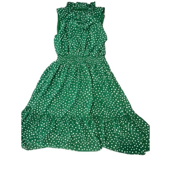 Kate and Lily Dresses & Skirts - NWT Green Polka Dot Women’s Dress